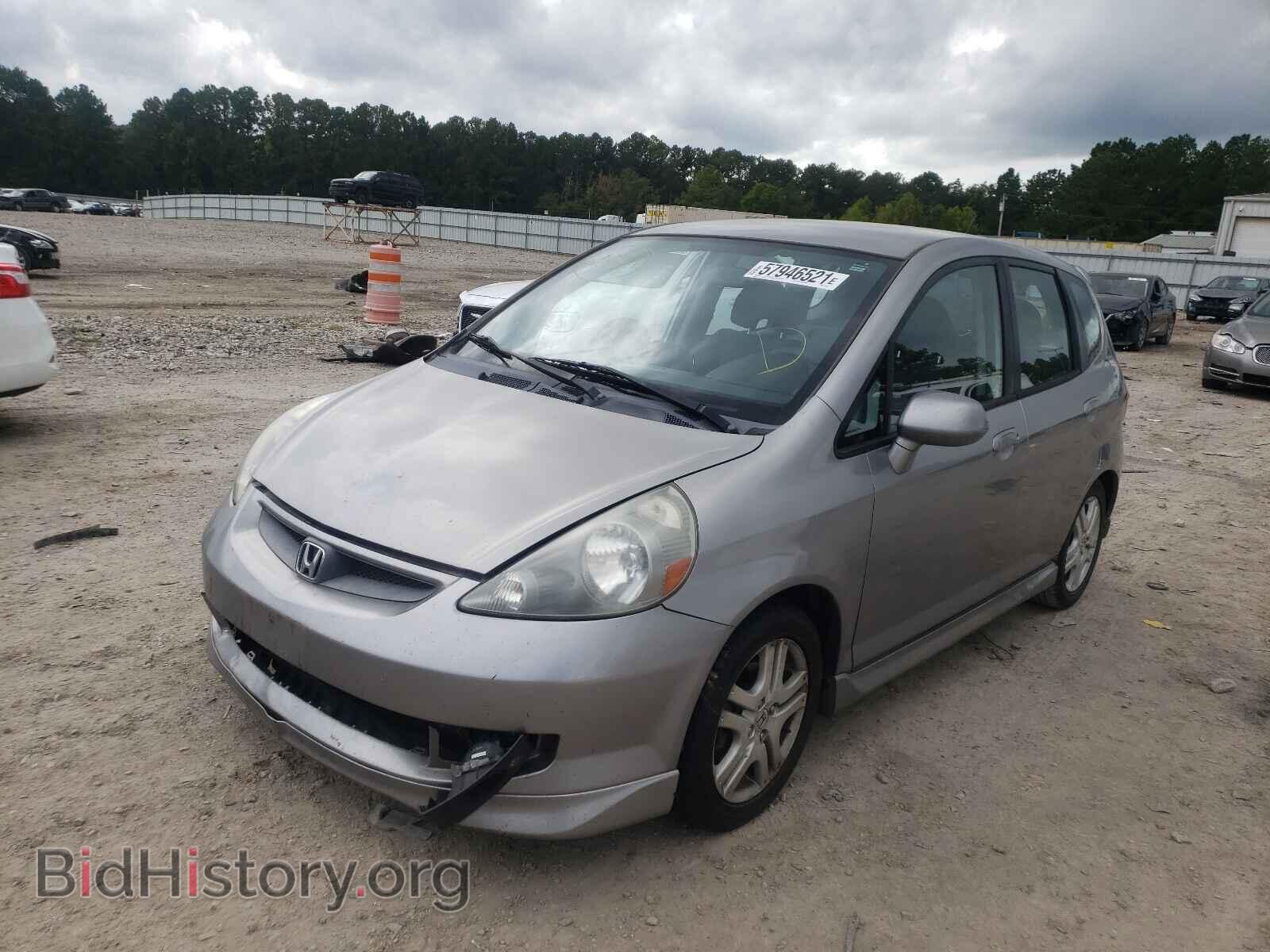 2007 HONDA FIT - VIN: JHMGD38607S032005 - Фото 2