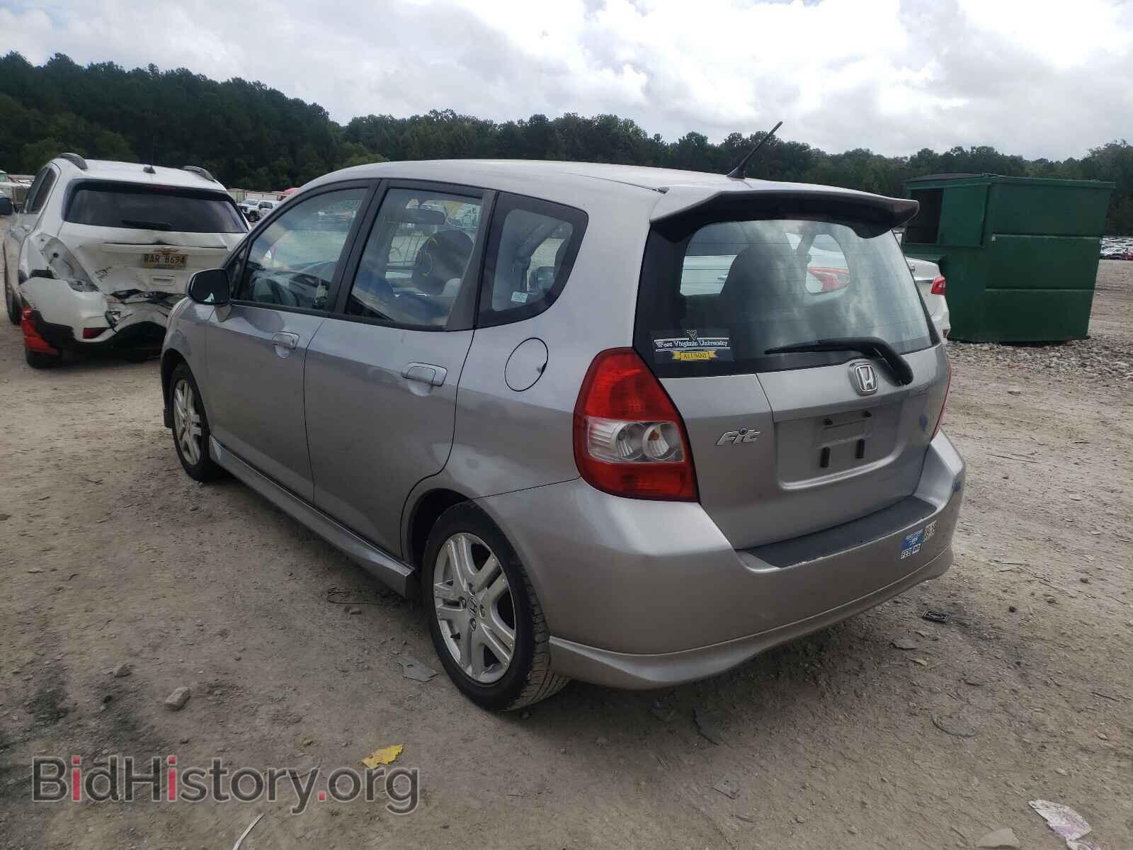 2007 HONDA FIT - VIN: JHMGD38607S032005 - Фото 3