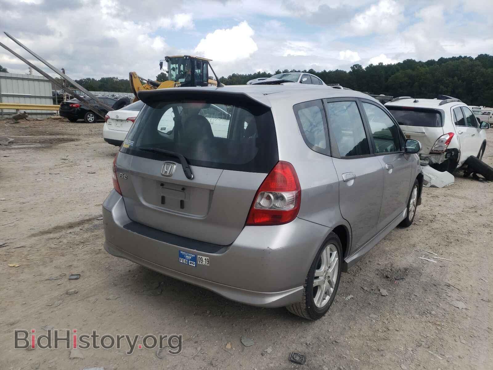 2007 HONDA FIT - VIN: JHMGD38607S032005 - Фото 4