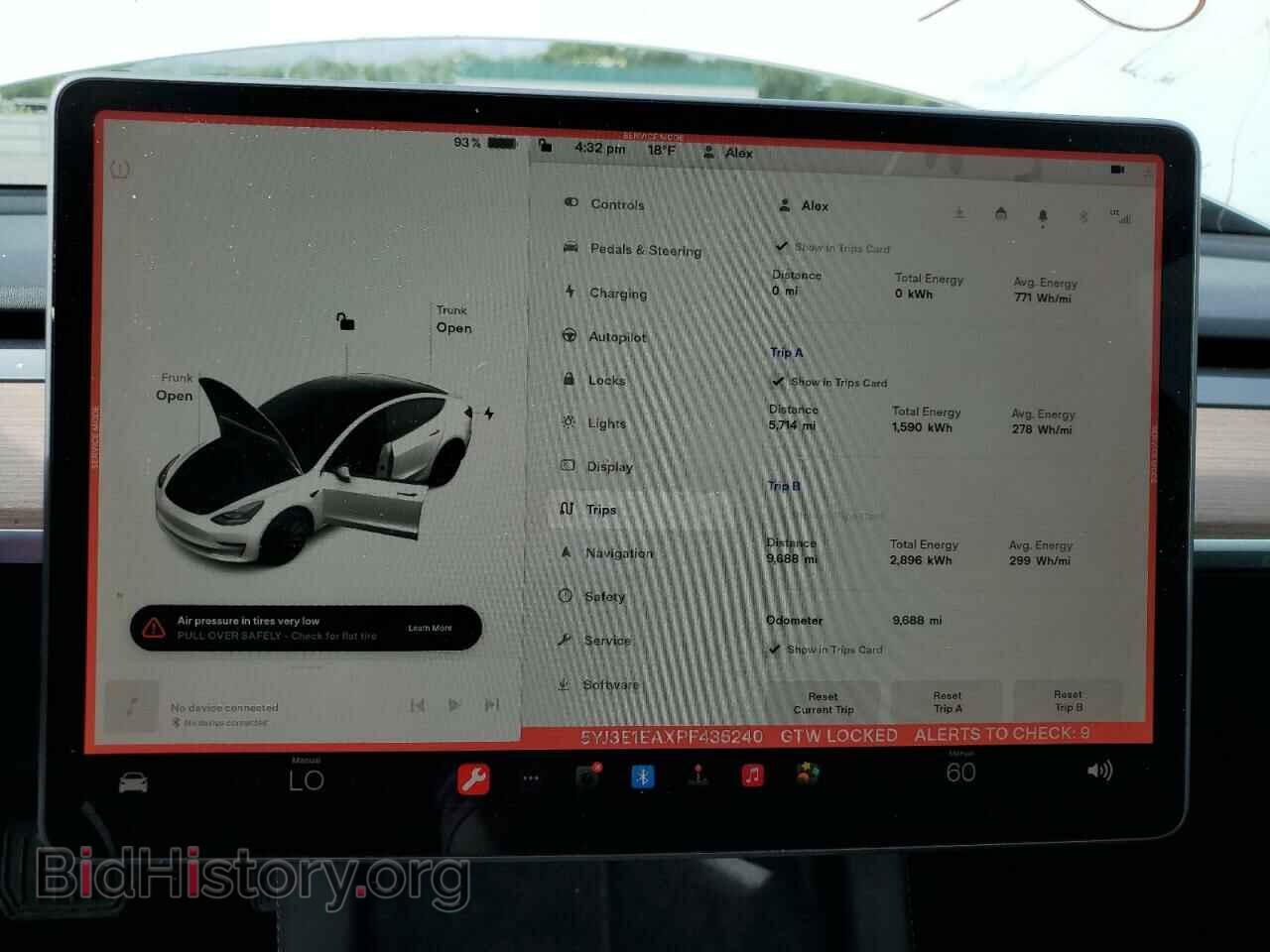 2023 TESLA MODEL 3 - VIN: 5YJ3E1EAXPF435240 - Photo 9