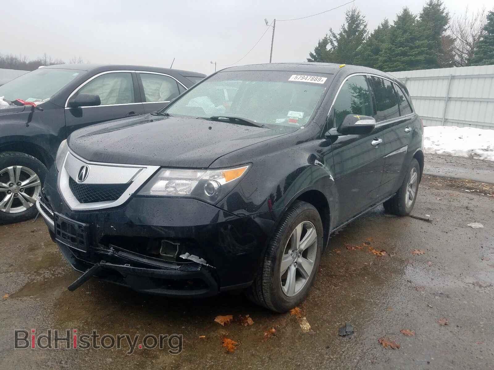 2010 ACURA MDX - VIN: 2HNYD2H26AH527671 - Фото 2