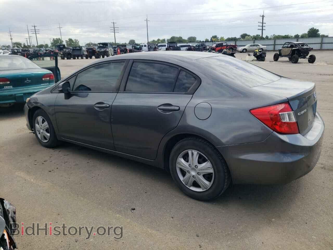 2012 HONDA CIVIC - VIN: 19XFB2F58CE375441 - Фото 2