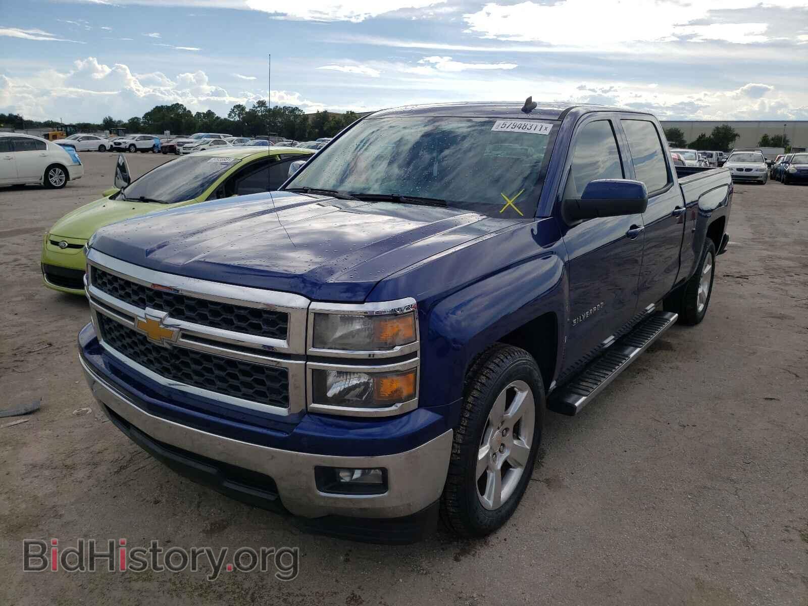 2014 CHEVROLET SILVERADO - VIN: 3GCPCREC7EG103688 - Фото 2