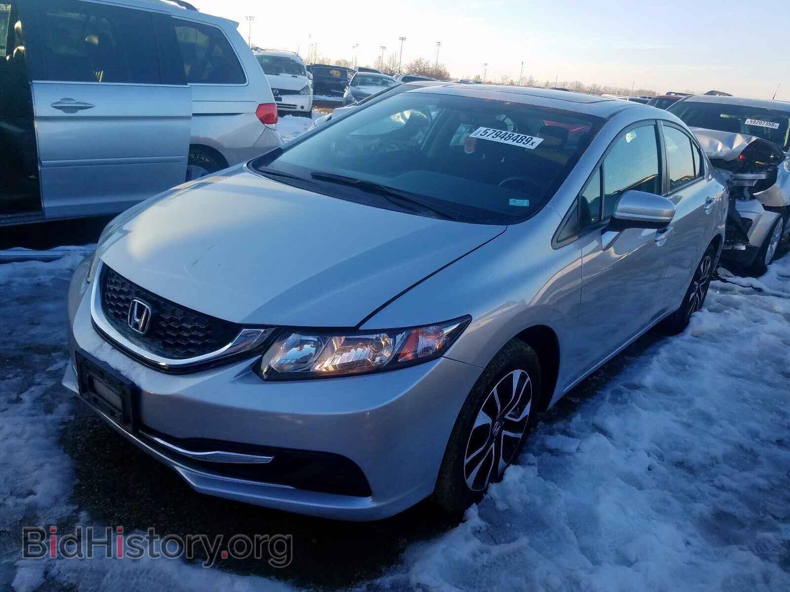 2014 HONDA CIVIC - VIN: 2HGFB2F80EH537341 - Photo 2