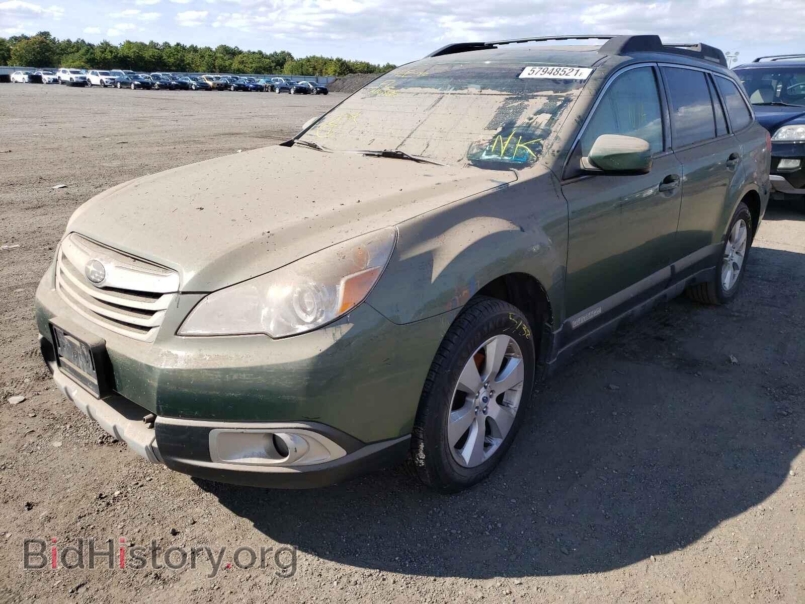 2011 SUBARU OUTBACK - VIN: 4S4BRBKCXB3444467 - Фото 2