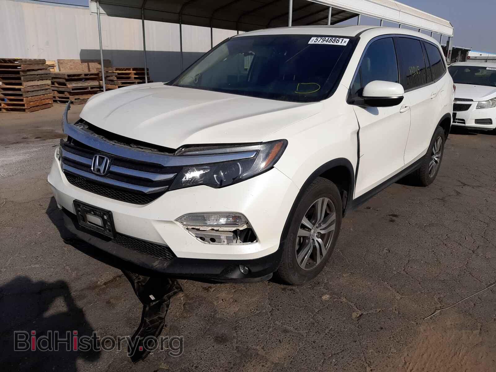 2016 HONDA PILOT - VIN: 5FNYF5H58GB026985 - Фото 2