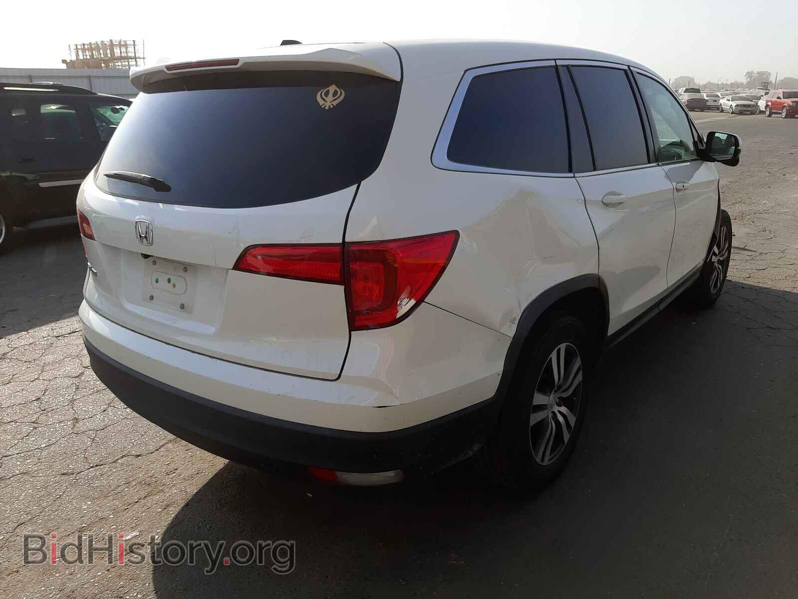 2016 HONDA PILOT - VIN: 5FNYF5H58GB026985 - Фото 4