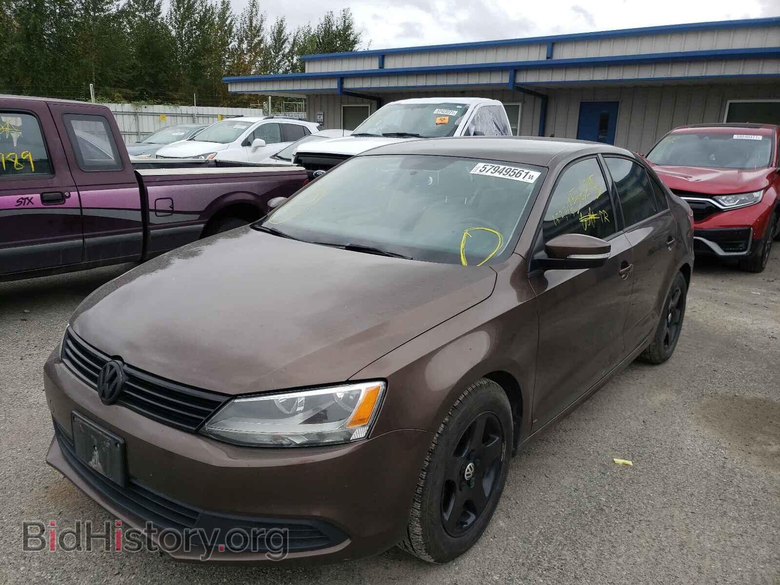 2012 VOLKSWAGEN JETTA - VIN: 3VWDP7AJ4CM322510 - Фото 2
