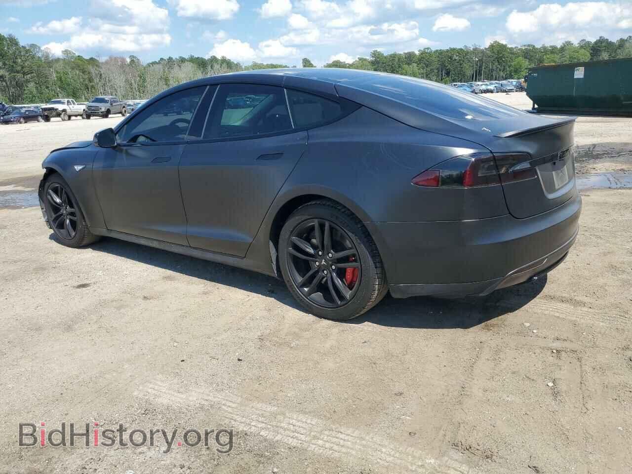 2014 TESLA MODEL S - VIN: 5YJSA1H14EFP40281 - Фото 2