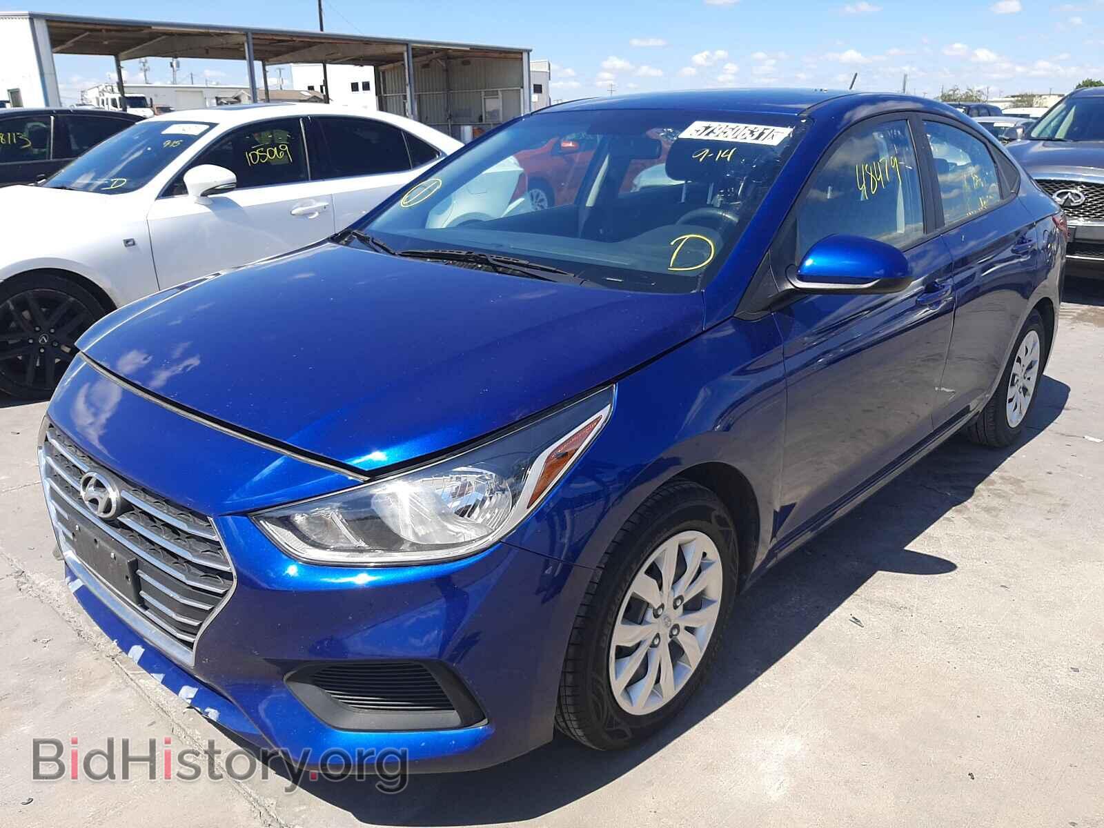 2019 HYUNDAI ACCENT - VIN: 3KPC24A31KE071631 - Фото 2
