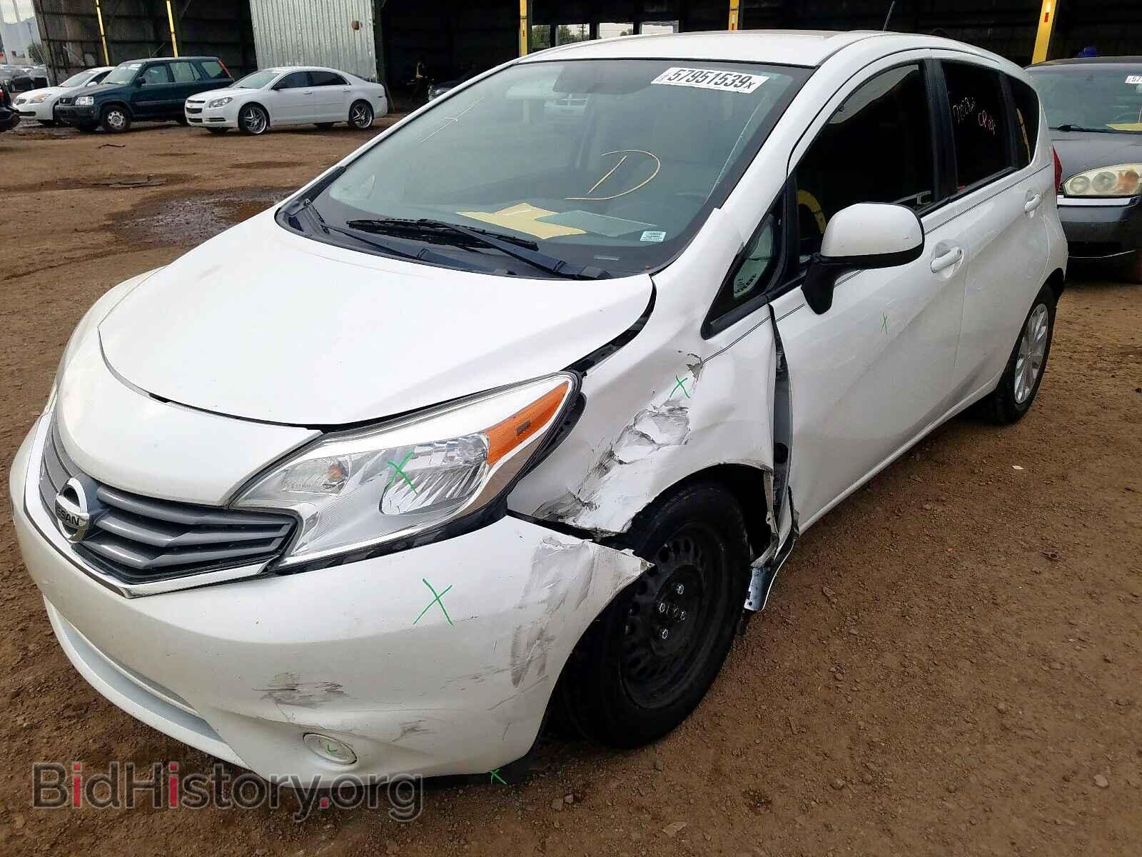 2014 NISSAN VERSA - VIN: 3N1CE2CP1EL371328 - Photo 2