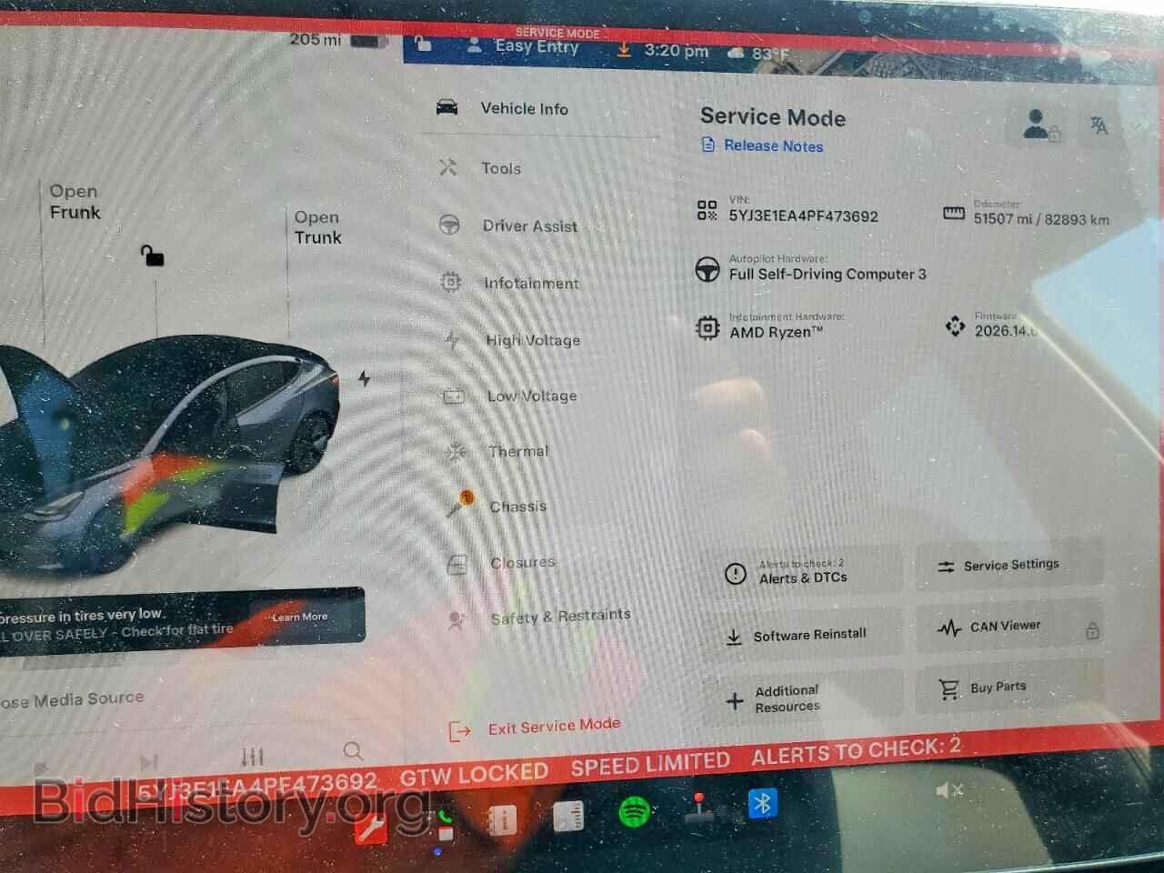 2023 TESLA MODEL 3 - VIN: 5YJ3E1EA4PF473692 - Photo 9