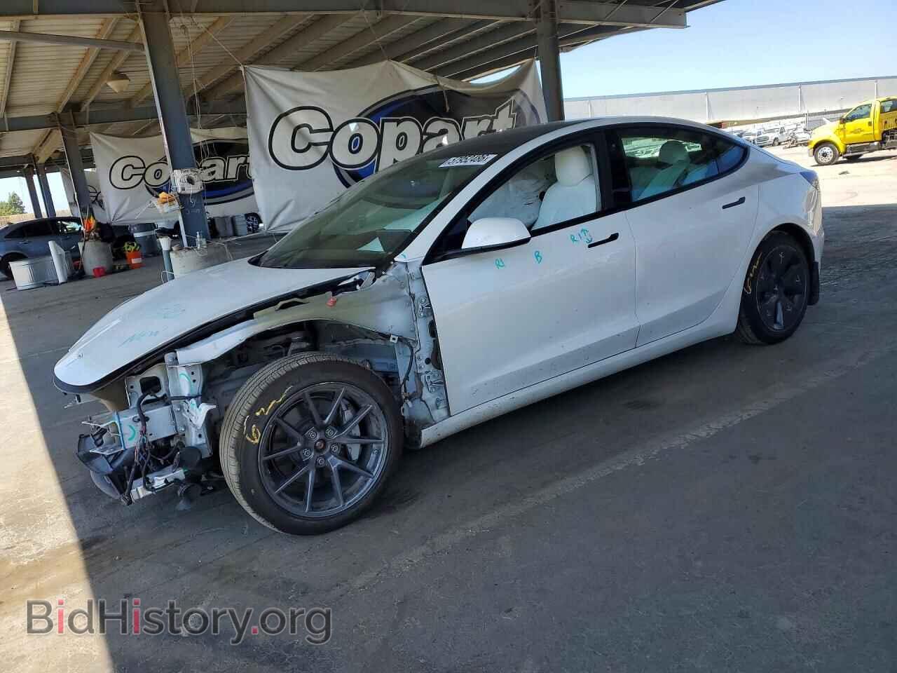 Photo 5YJ3E1EBXMF876158 - TESLA MODEL 3 2021