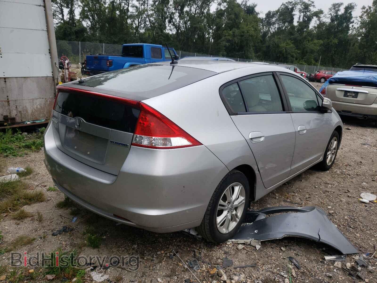 2010 HONDA INSIGHT - VIN: JHMZE2H71AS009400 - Фото 4