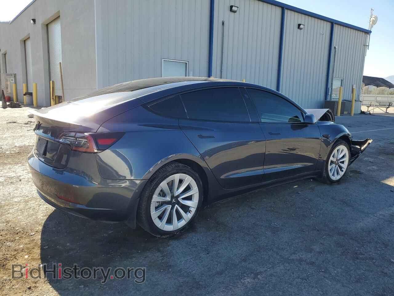 2022 TESLA MODEL 3 - VIN: 5YJ3E1EB7NF136309 - Photo 3