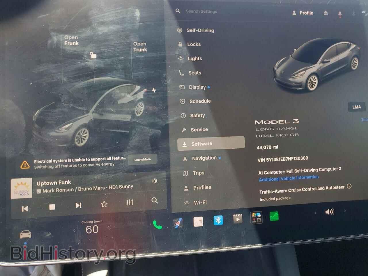 2022 TESLA MODEL 3 - VIN: 5YJ3E1EB7NF136309 - Photo 9