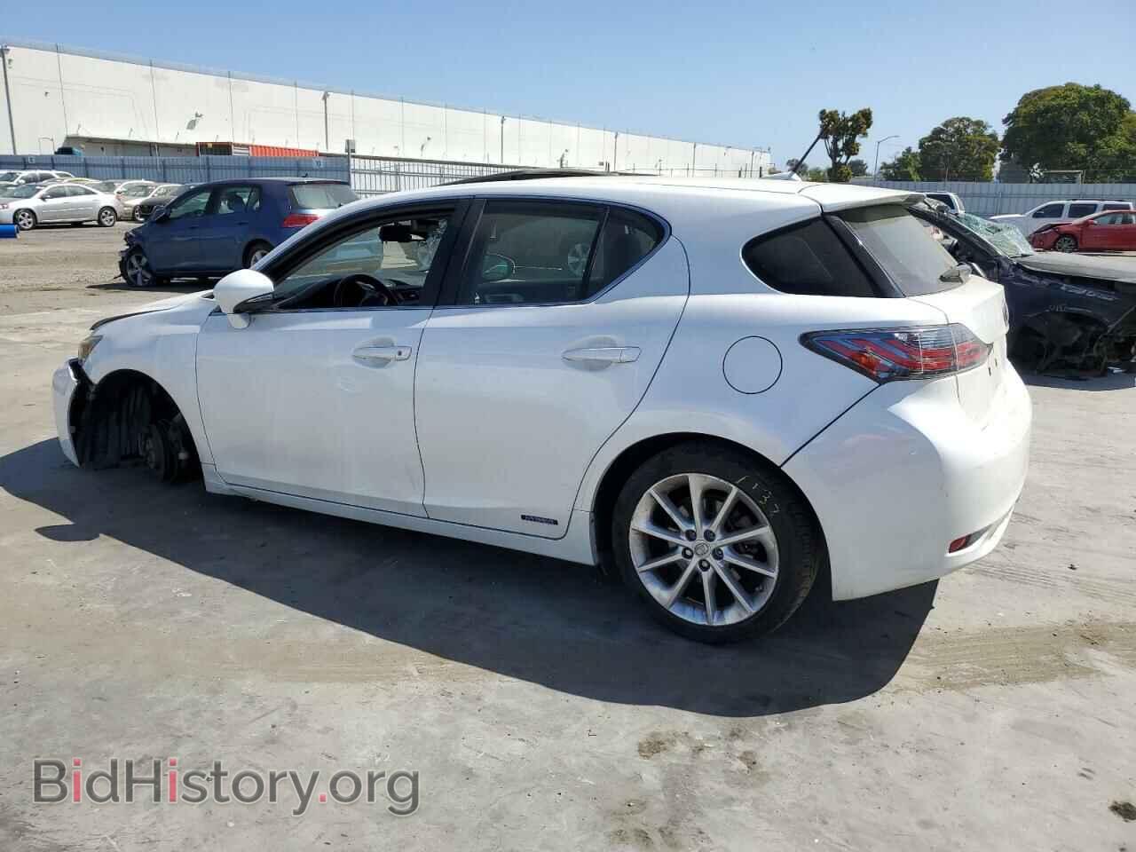 2012 LEXUS CT 200 - VIN: JTHKD5BH0C2082073 - Фото 2