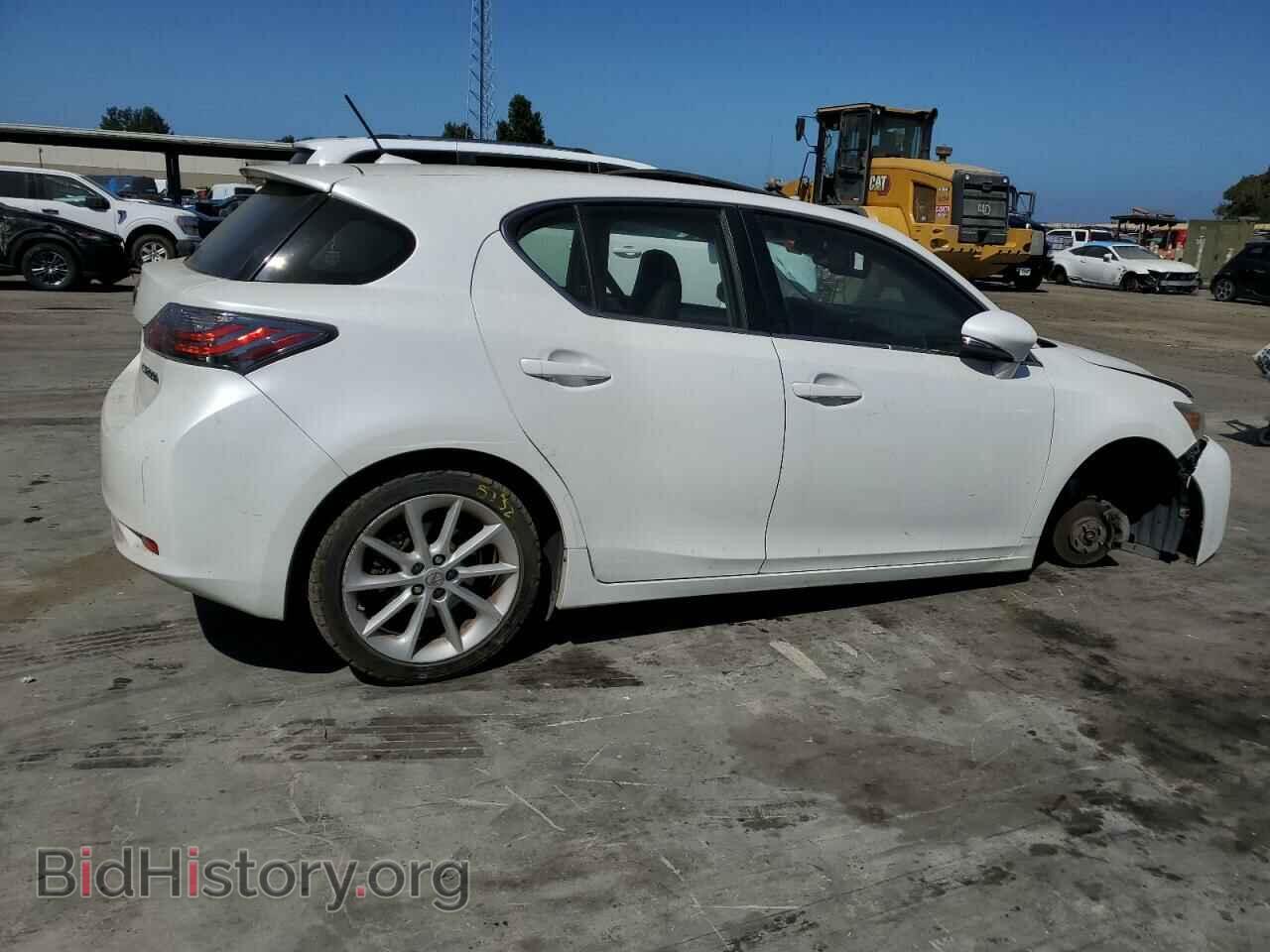 2012 LEXUS CT 200 - VIN: JTHKD5BH0C2082073 - Фото 3