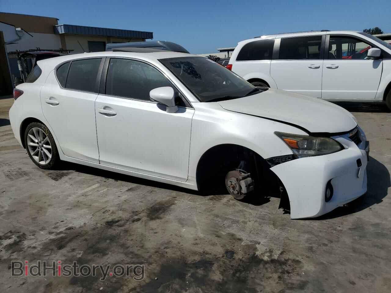 2012 LEXUS CT 200 - VIN: JTHKD5BH0C2082073 - Фото 4