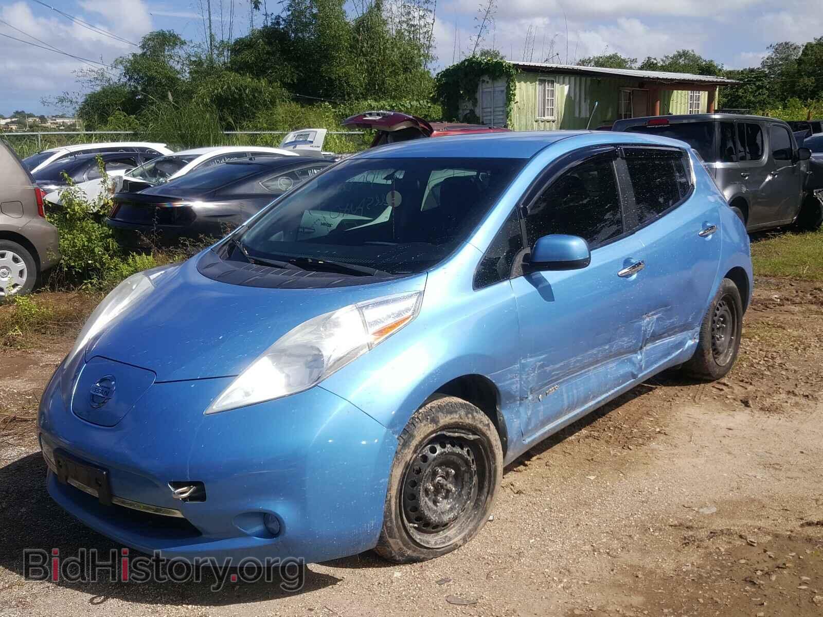 2013 NISSAN LEAF - VIN: 1N4AZ0CP7DC413871 - Фото 2