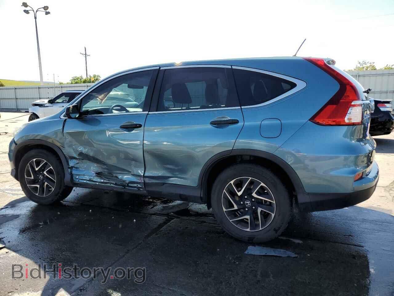 2016 HONDA CRV - VIN: 5J6RM4H49GL061571 - Фото 2