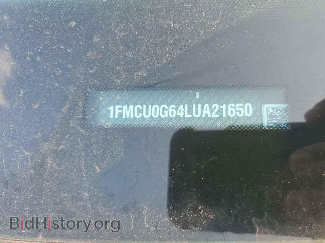 2020 FORD ESCAPE - VIN: 1FMCU0G64LUA21650 - Фото 12