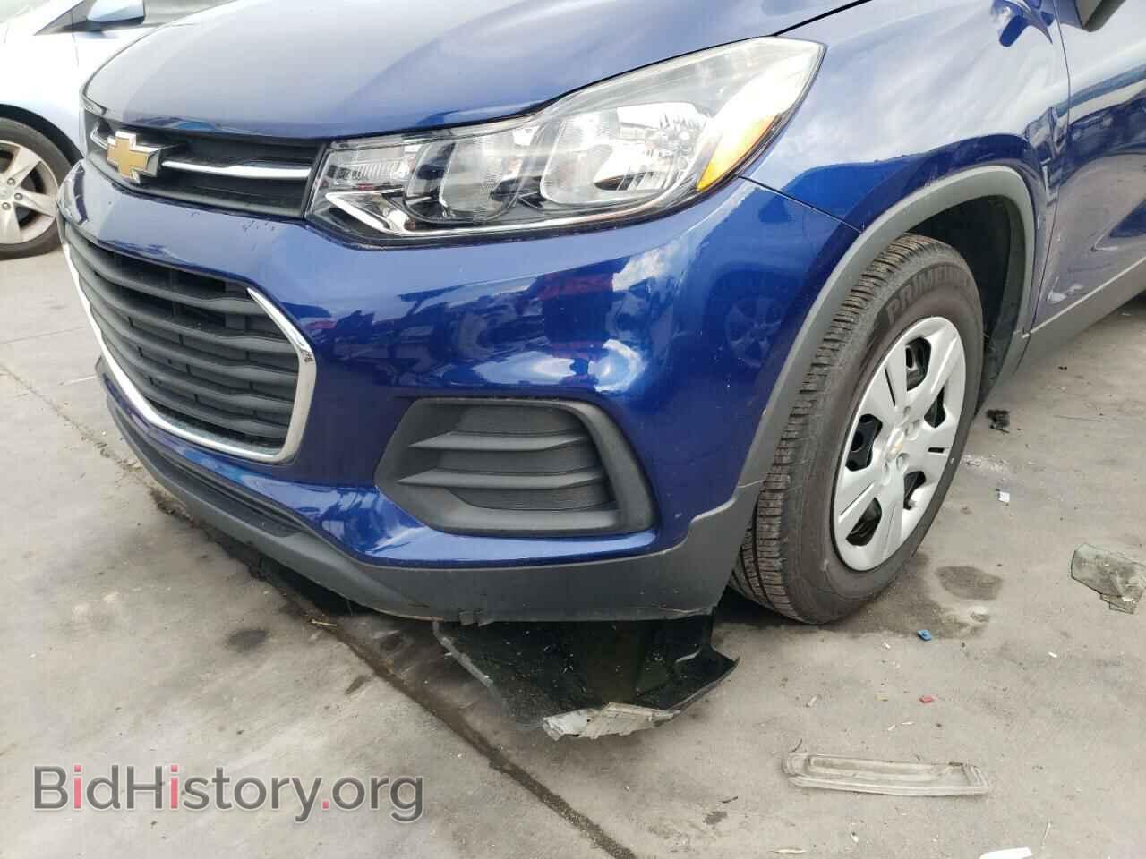 2017 CHEVROLET TRAX - VIN: 3GNCJKSB6HL155646 - Фото 9