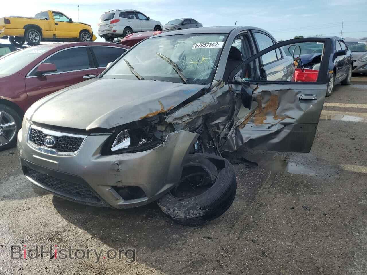 2010 KIA RIO - VIN: KNADH4A39A6687596 - Фото 2