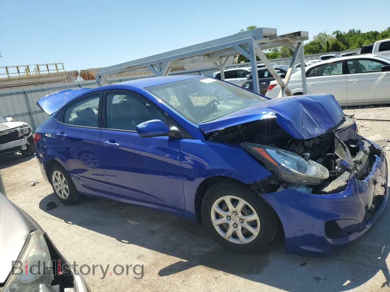 2013 HYUNDAI ACCENT - VIN: KMHCT4AE5DU585237 - Фото 4