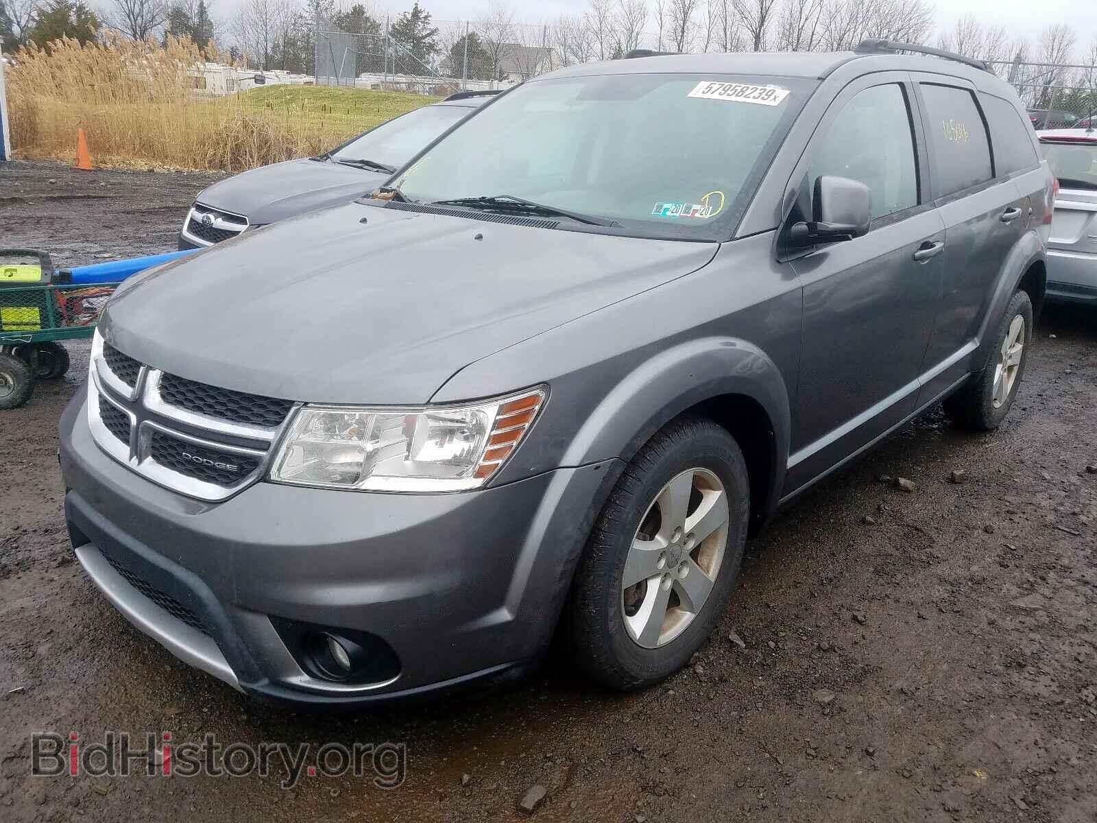 2012 DODGE JOURNEY SX - VIN: 3C4PDDBG8CT185362 - Фото 2