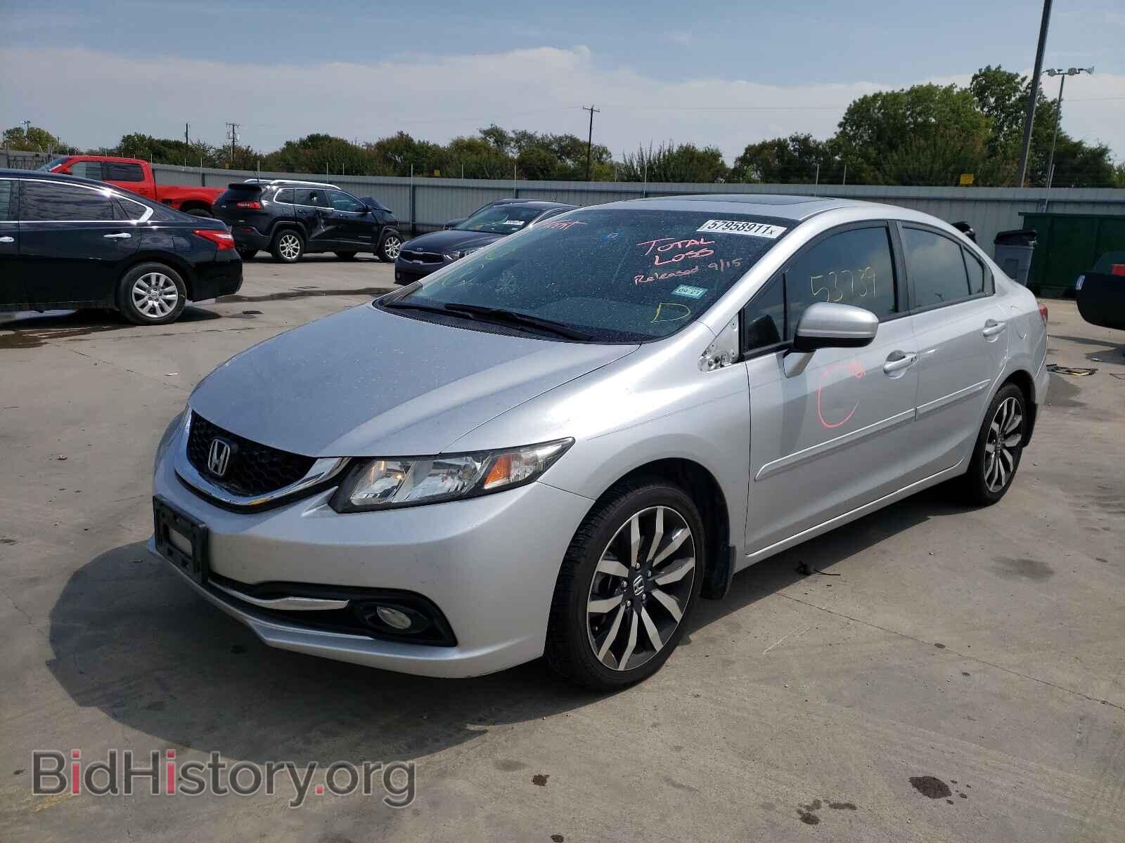2015 HONDA CIVIC - VIN: 19XFB2F92FE001138 - Фото 2