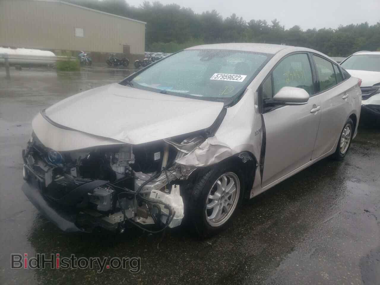 2018 TOYOTA PRIUS - VIN: JTDKARFP6J3079933 - Фото 2