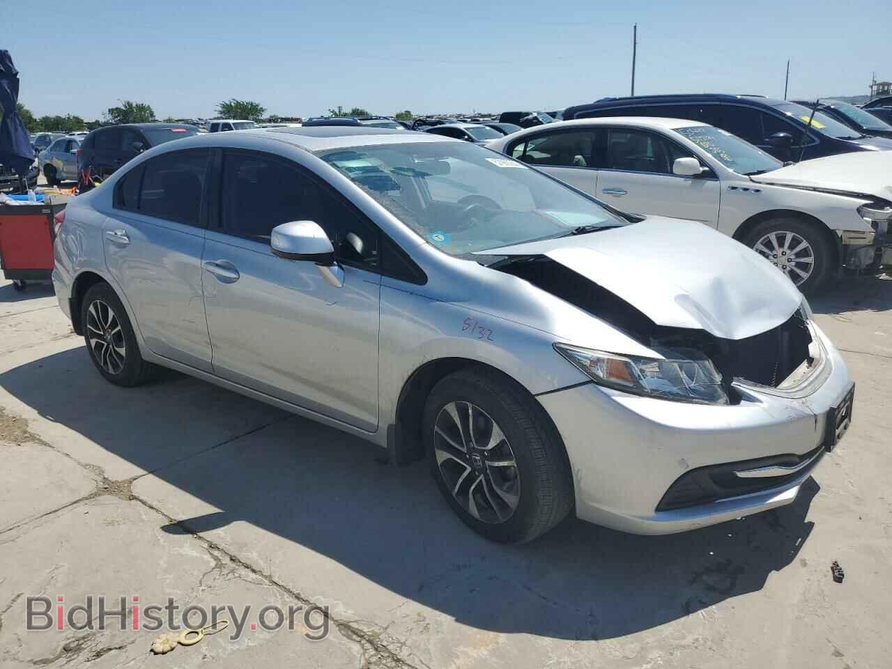 2013 HONDA CIVIC - VIN: 2HGFB2F84DH520377 - Фото 4