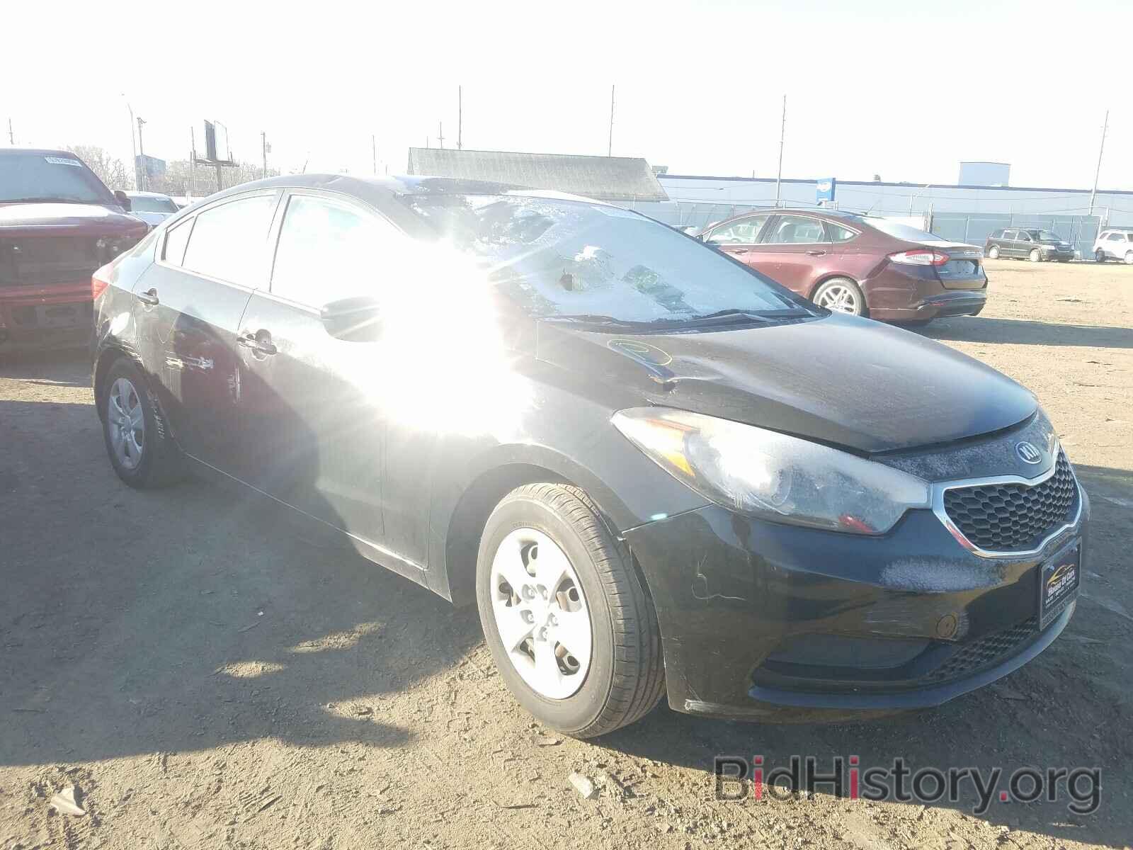 Photo KNAFK4A66G5568391 - KIA FORTE 2016