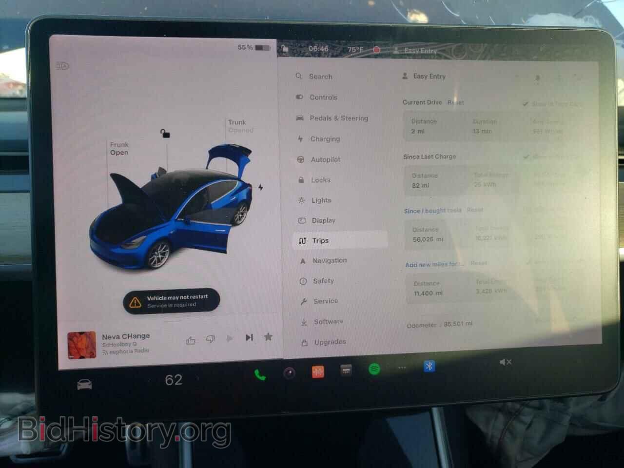 2018 TESLA MODEL 3 - VIN: 5YJ3E1EA0JF010522 - Фото 9