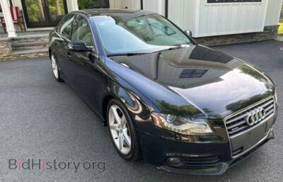 2011 Audi A4 Prestige, черный — VIN WAUKFBFL2BN010567, Copart