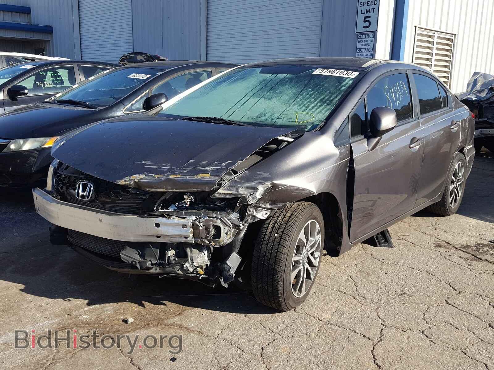 2013 HONDA CIVIC - VIN: 19XFB2F8XDE013378 - Фото 2