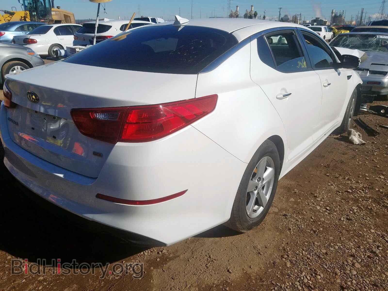 2015 KIA OPTIMA - VIN: KNAGM4A78F5640133 - Photo 4