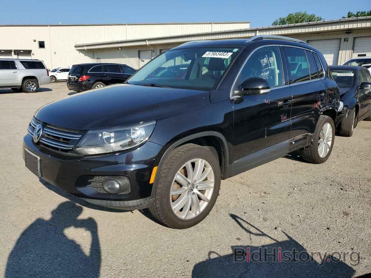 Photo WVGBV7AX1CW559228 - VOLKSWAGEN TIGUAN 2012