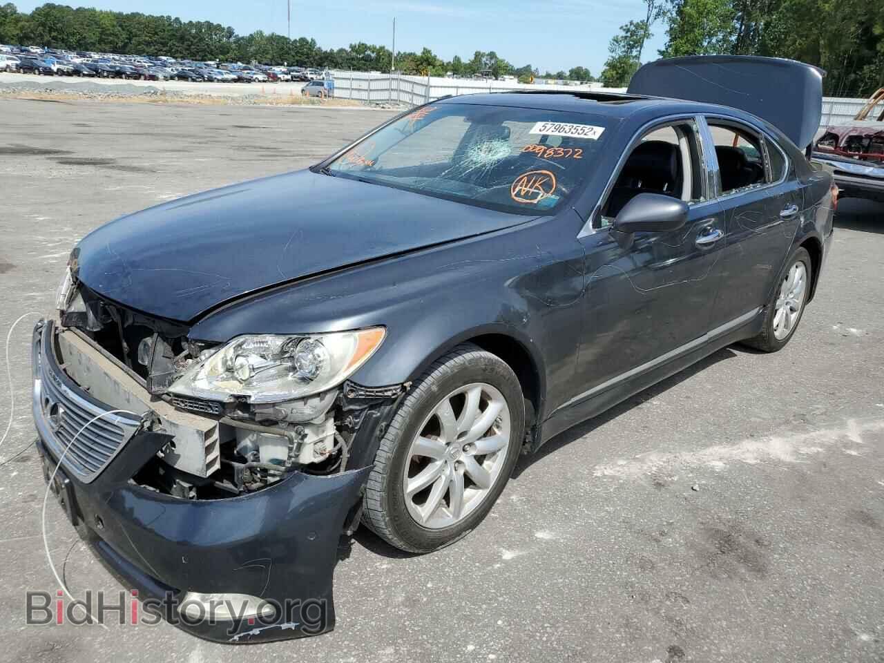 2007 LEXUS LS460 - VIN: JTHBL46F775010068 - Фото 2