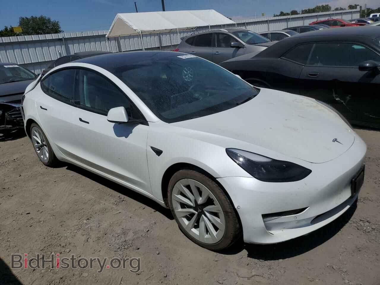 2022 TESLA MODEL 3 - VIN: 5YJ3E1EB9NF144167 - Фото 4
