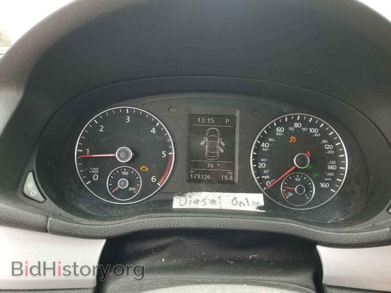 2013 VOLKSWAGEN PASSAT - VIN: 1VWBN7A30DC142426 - Фото 9