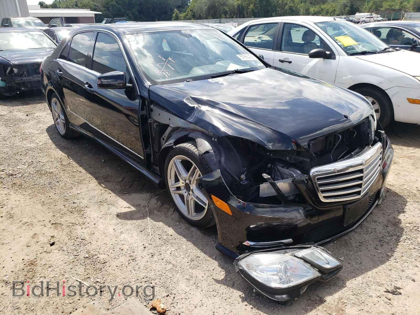 Photo WDDHF5KB9CA541792 - MERCEDES-BENZ E-CLASS 2012
