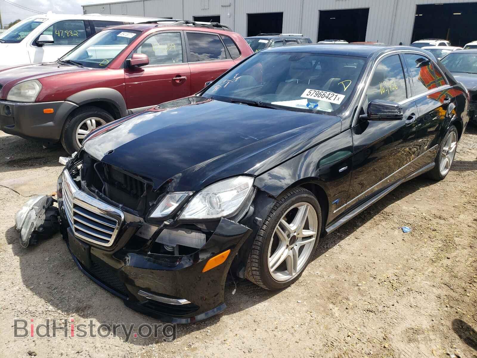 2012 MERCEDES-BENZ E-CLASS - VIN: WDDHF5KB9CA541792 - Фото 2