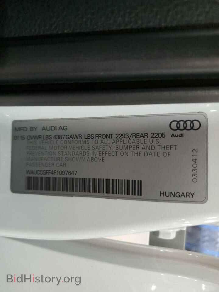 2015 AUDI A3 - VIN: WAUCCGFF4F1097647 - Photo 13