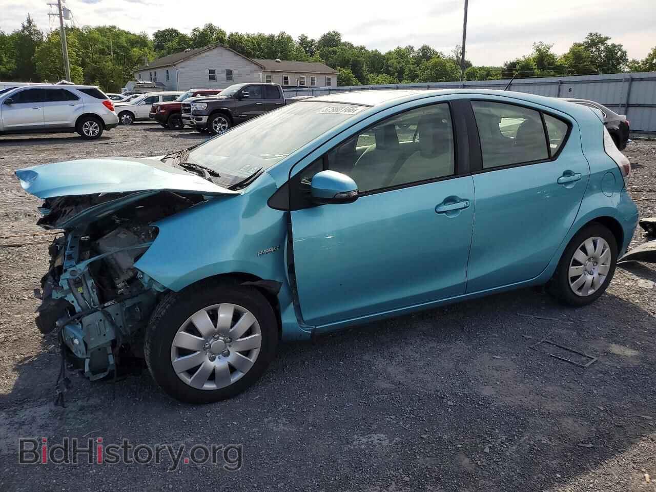 Photo JTDKDTB30E1084375 - TOYOTA PRIUS 2014