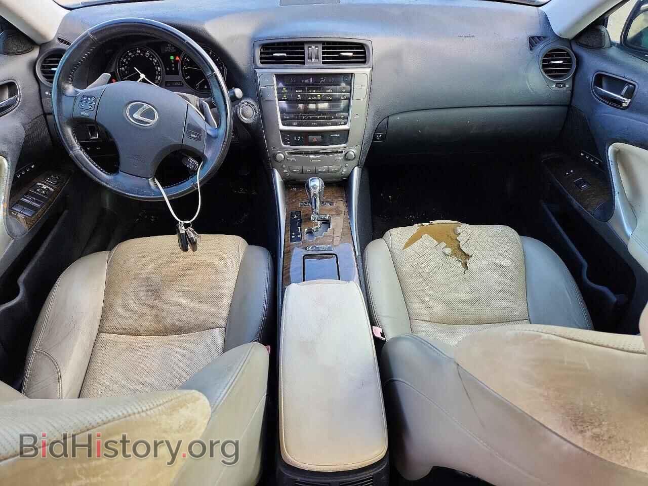 2009 LEXUS IS - VIN: JTHBE262092017377 - Фото 8