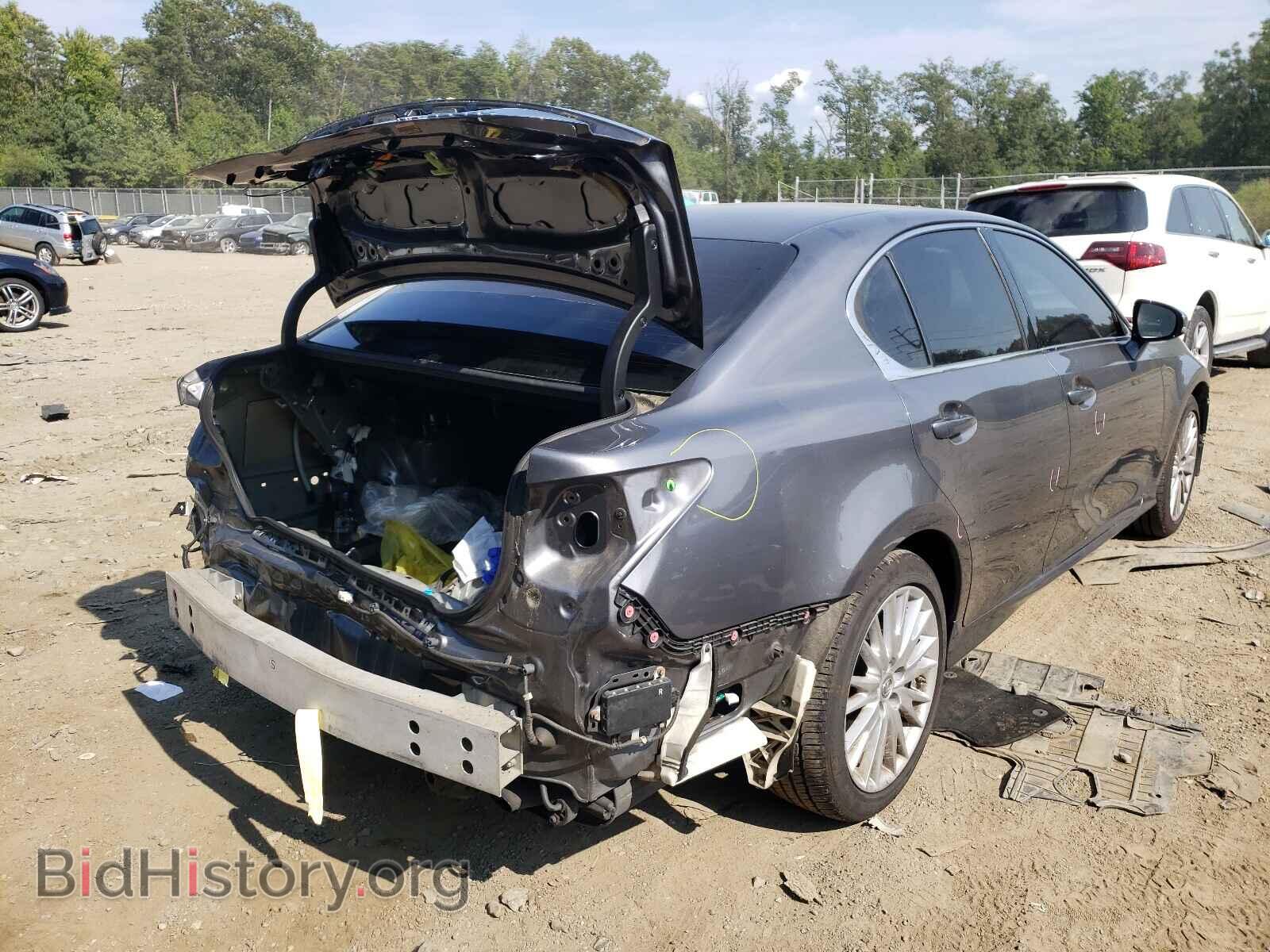 2013 LEXUS GS350 - VIN: JTHCE1BL8D5019933 - Фото 4