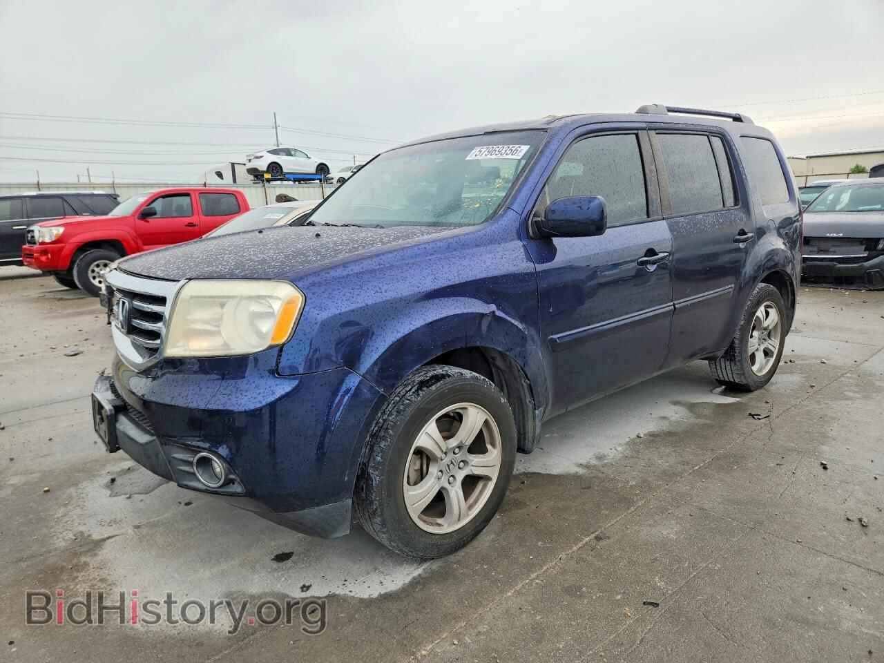 Фотография 5FNYF3H42DB018582 - HONDA PILOT 2013