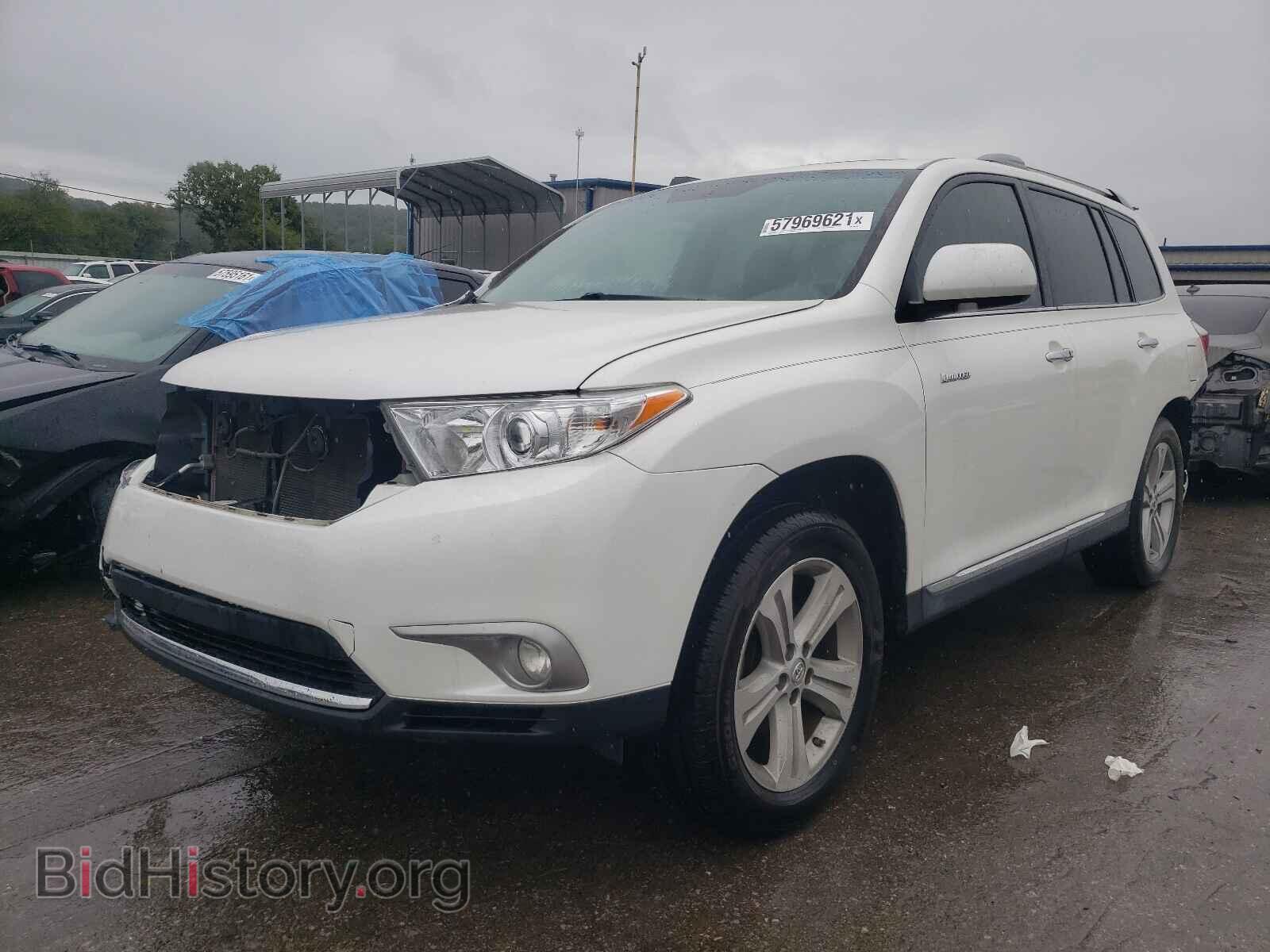 2013 TOYOTA HIGHLANDER - VIN: 5TDYK3EH7DS097732 - Фото 2